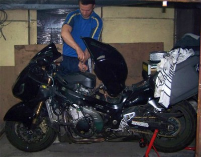 suzuki hayabusa test, test na dlouhé vzdálenosti, ceramizér